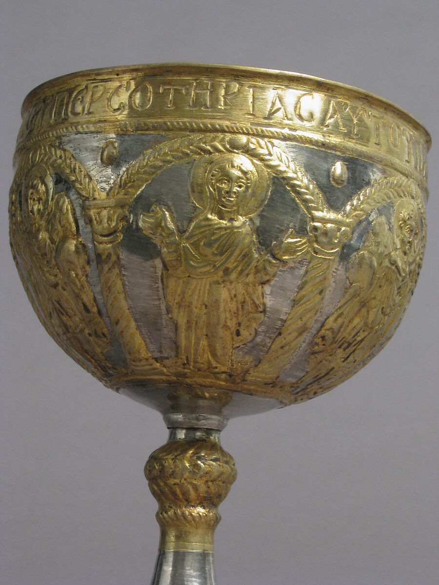 The Attarouthi Treasure - Chalice, Silver and gilded silver, Byzantine