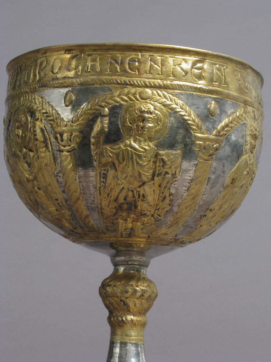 The Attarouthi Treasure - Chalice, Silver and gilded silver, Byzantine
