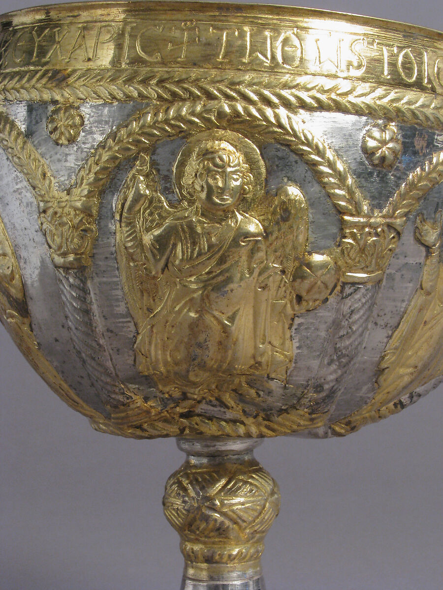The Attarouthi Treasure - Chalice, Silver and gilded silver, Byzantine
