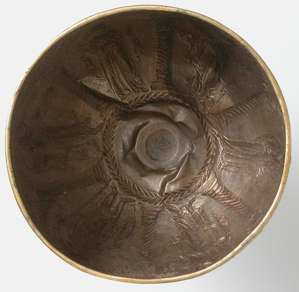 The Attarouthi Treasure - Chalice, Silver and gilded silver, Byzantine