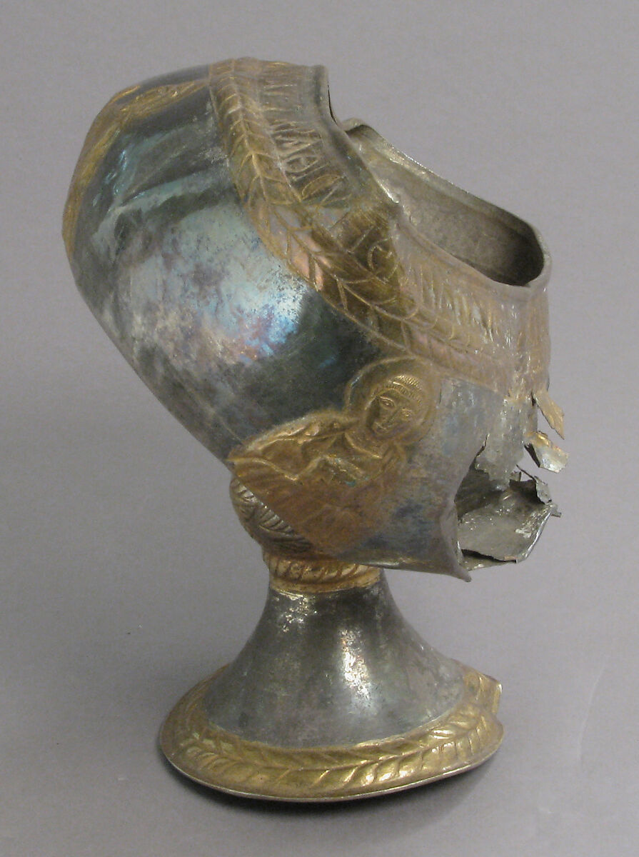 The Attarouthi Treasure - Chalice, Silver and gilded silver, Byzantine