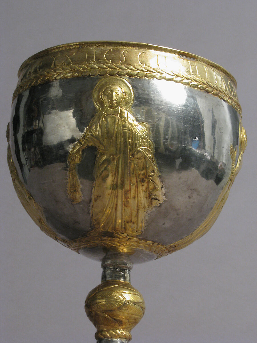 The Attarouthi Treasure - Chalice, Silver and gilded silver, Byzantine