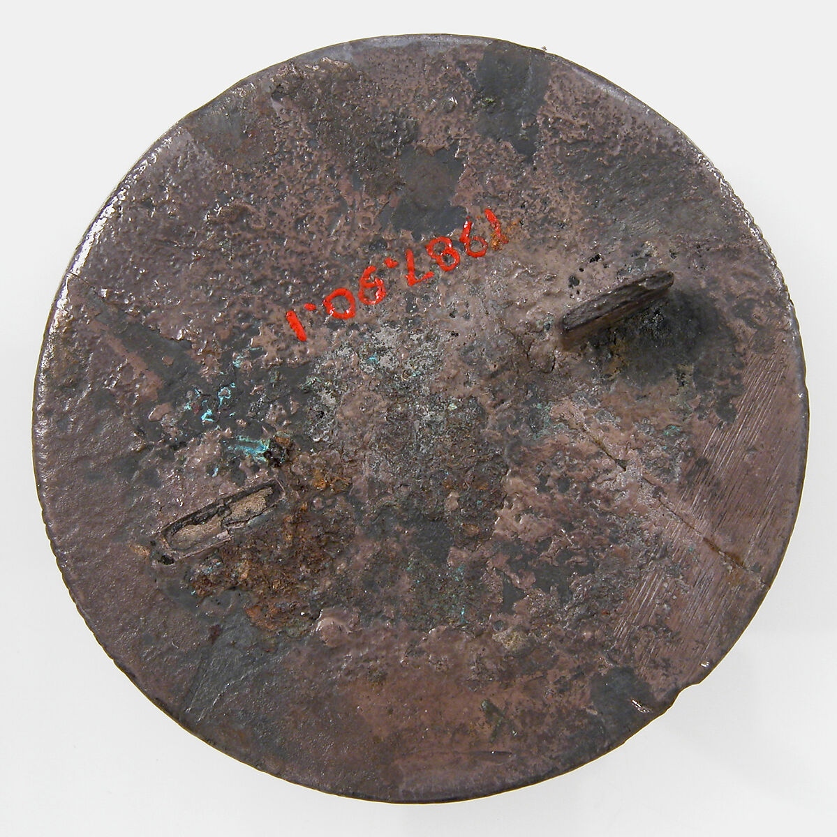 Disk Brooch, Gold with garnets, glass, and niello, Anglo-Saxon