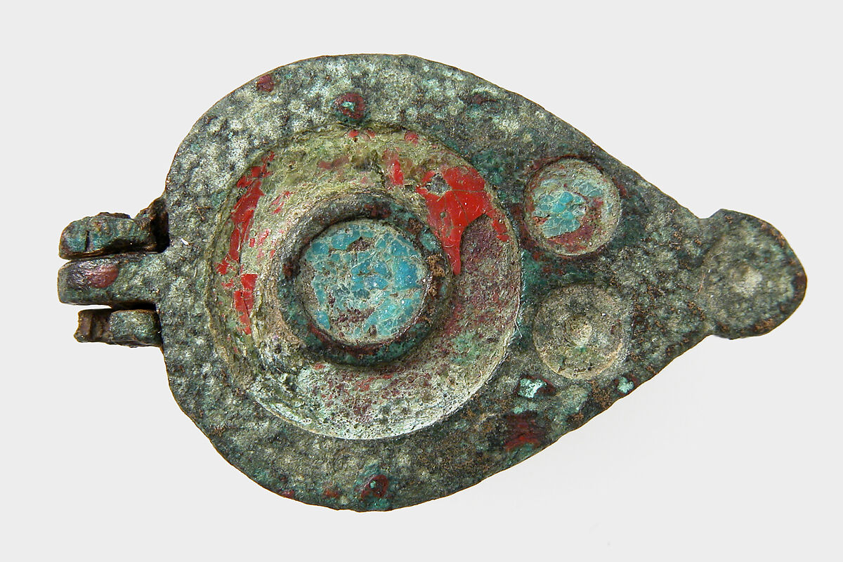 Seal Box, Champlevé enamel, bronze, Roman