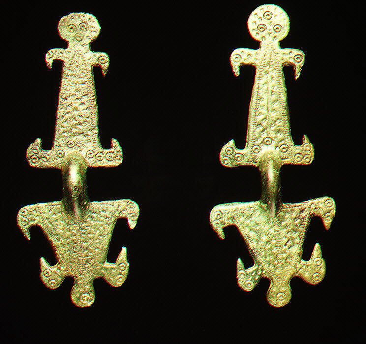Bow Brooch, Copper alloy, quaternary, Visigothic