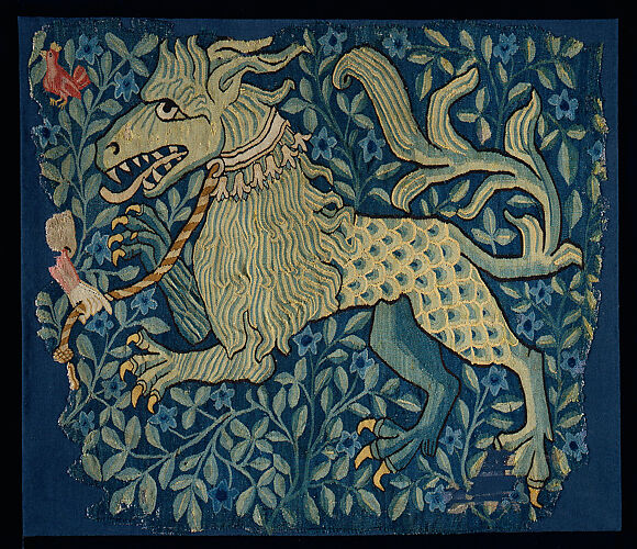 Fragment of a Tapestry or Wall Hanging