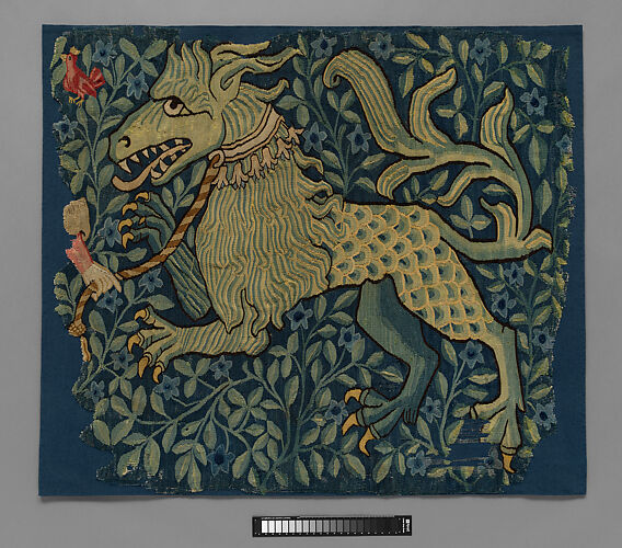 Fragment of a Tapestry or Wall Hanging