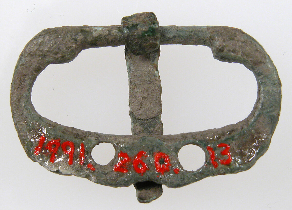 Loop and Tongue of a Buckle, Copper alloy, Viking