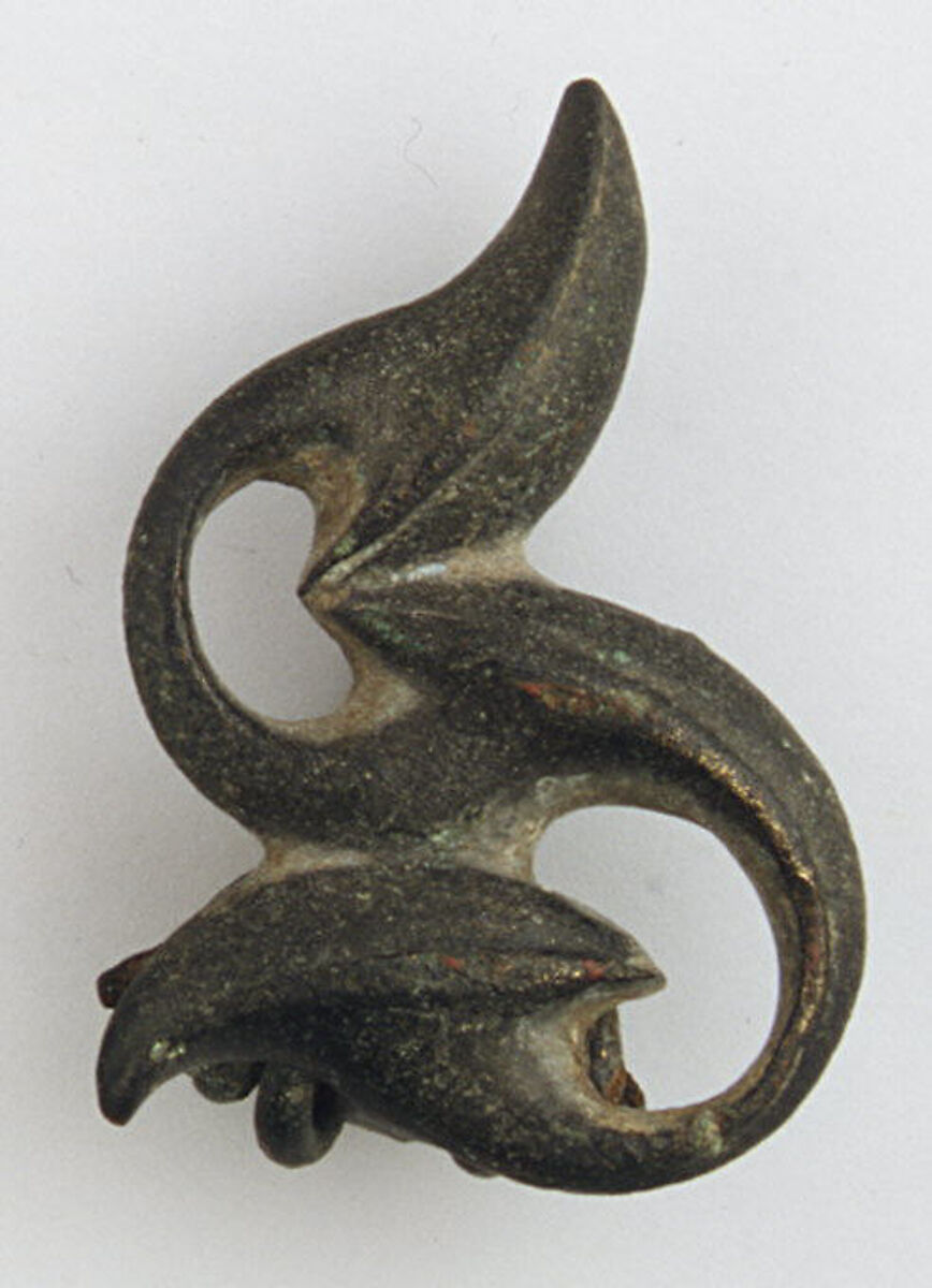 S-Shaped Brooch, Bronze, Roman
