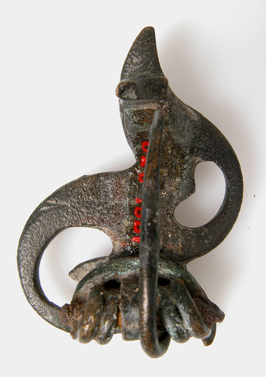 S-Shaped Brooch, Bronze, Roman