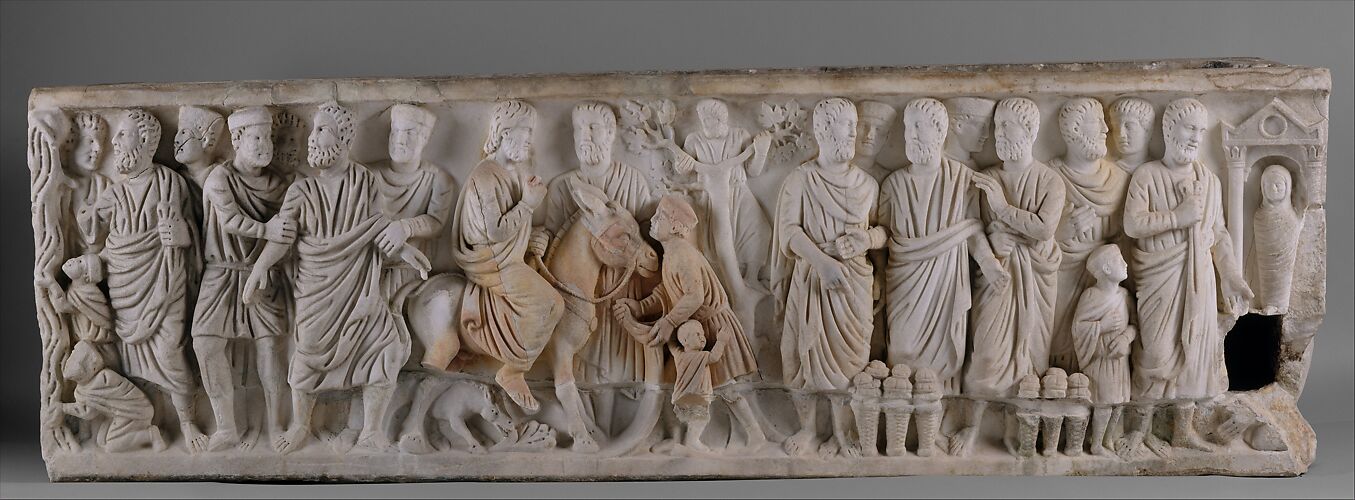 Sarcophagus with Scenes from the Lives of Saint Peter and Christ