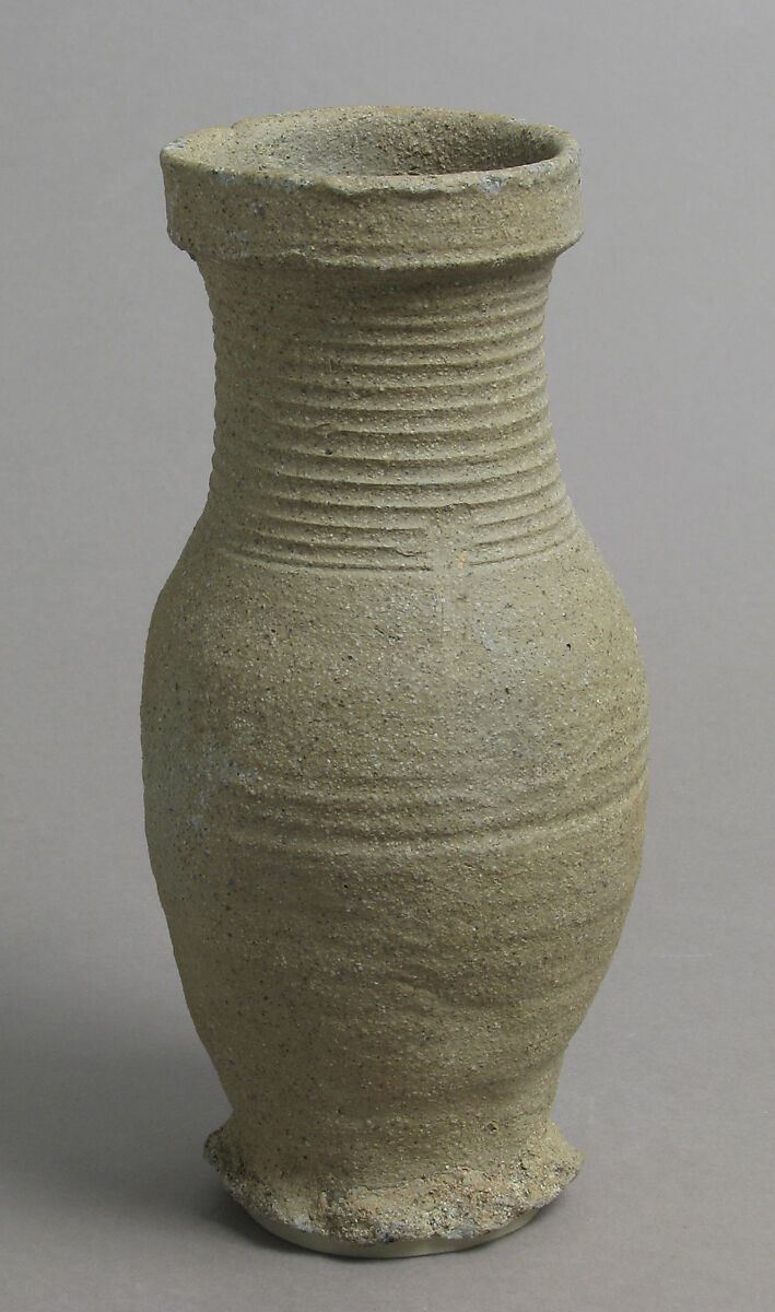 Jug, Proto-stoneware, unglazed, German