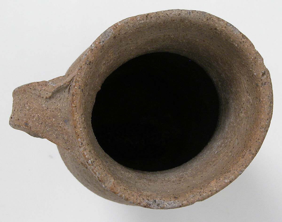 Jug, Proto-stoneware, unglazed, German