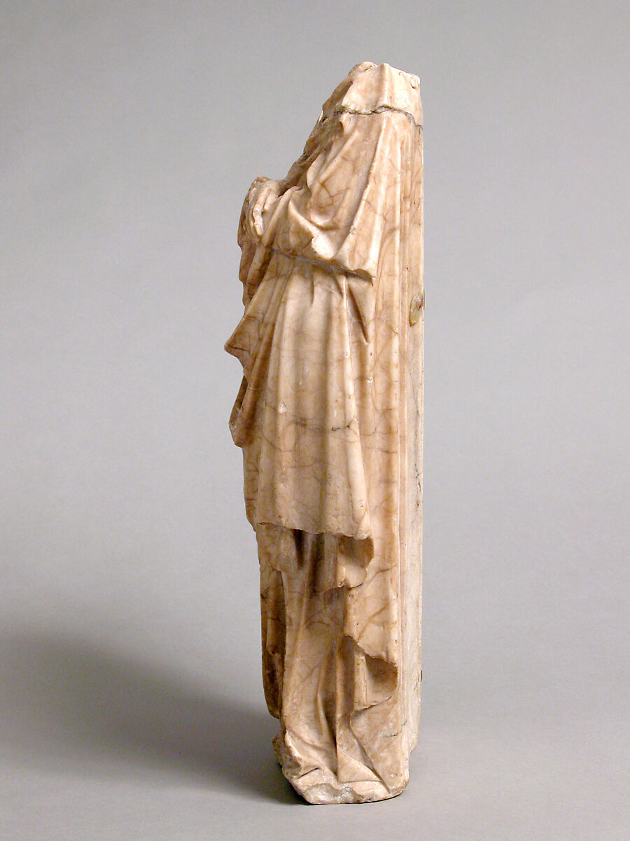 Holy Woman, Master of Rimini, Alabaster, North French or South Netherlandish