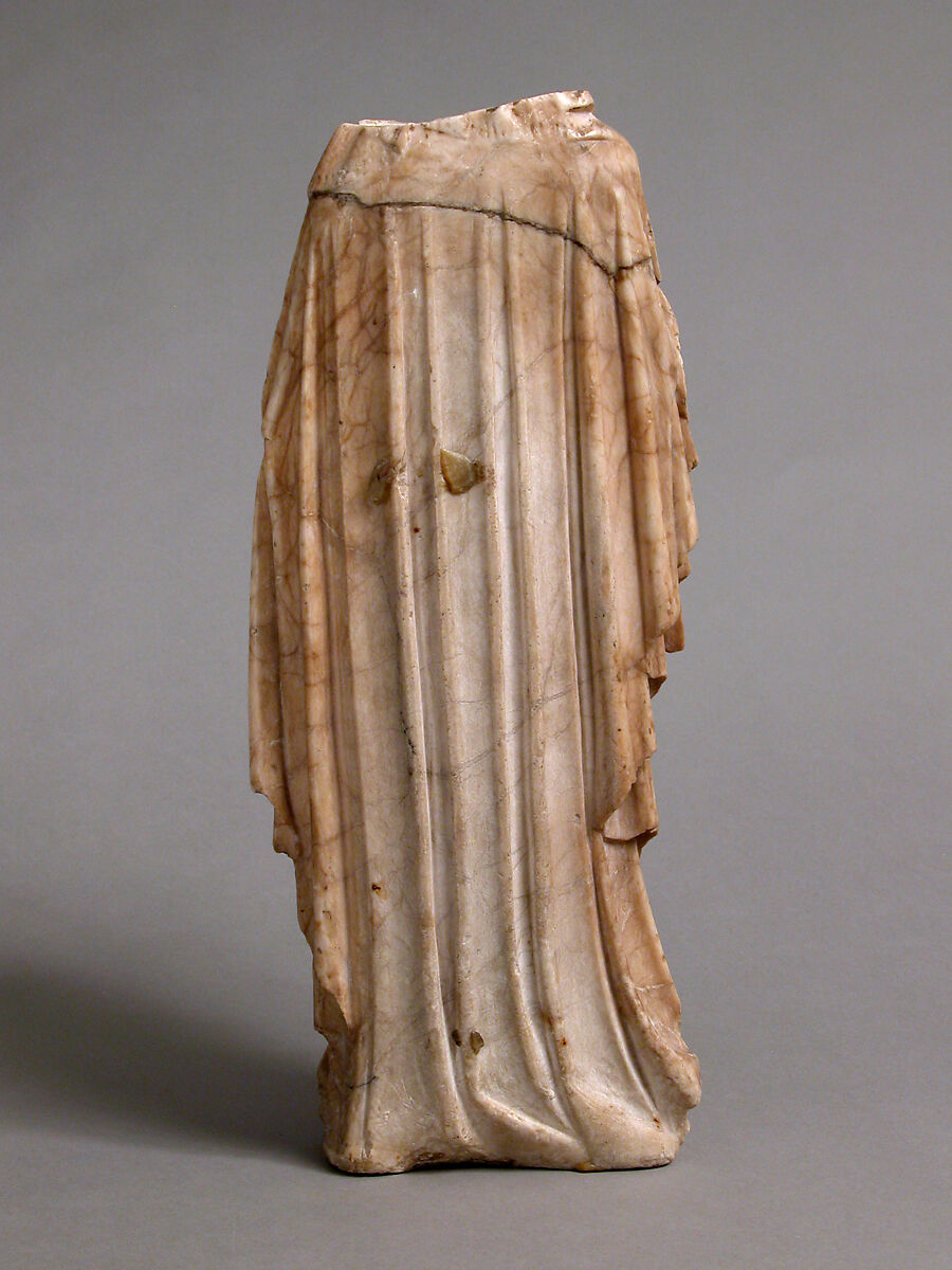 Holy Woman, Master of Rimini, Alabaster, North French or South Netherlandish