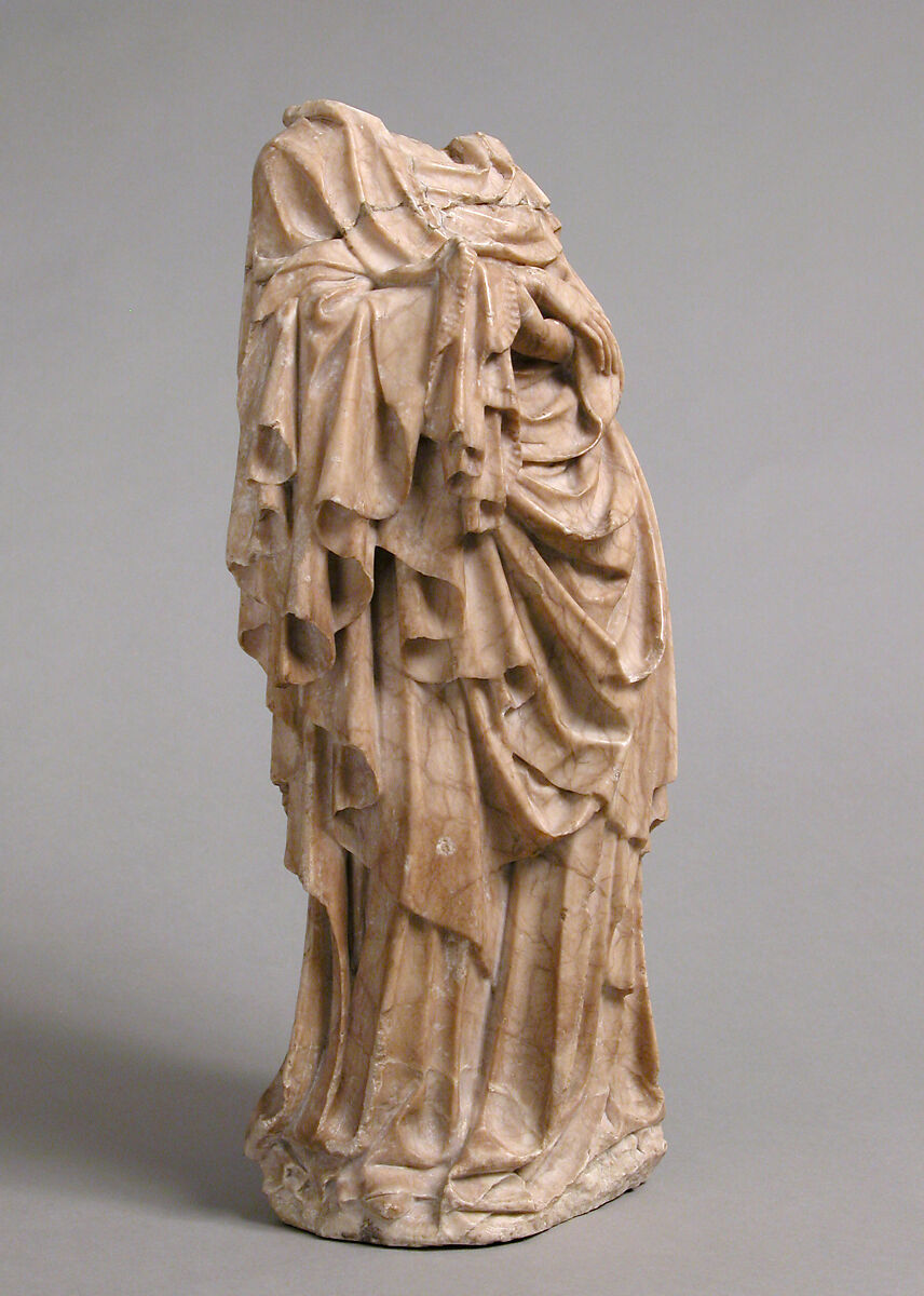 Holy Woman, Master of Rimini, Alabaster, North French or South Netherlandish