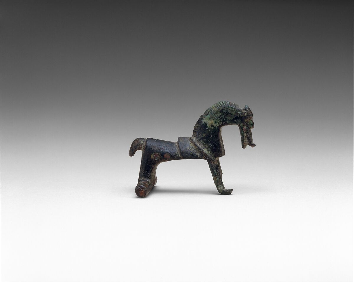 Horse-Shaped Brooch, Bronze, Celtic