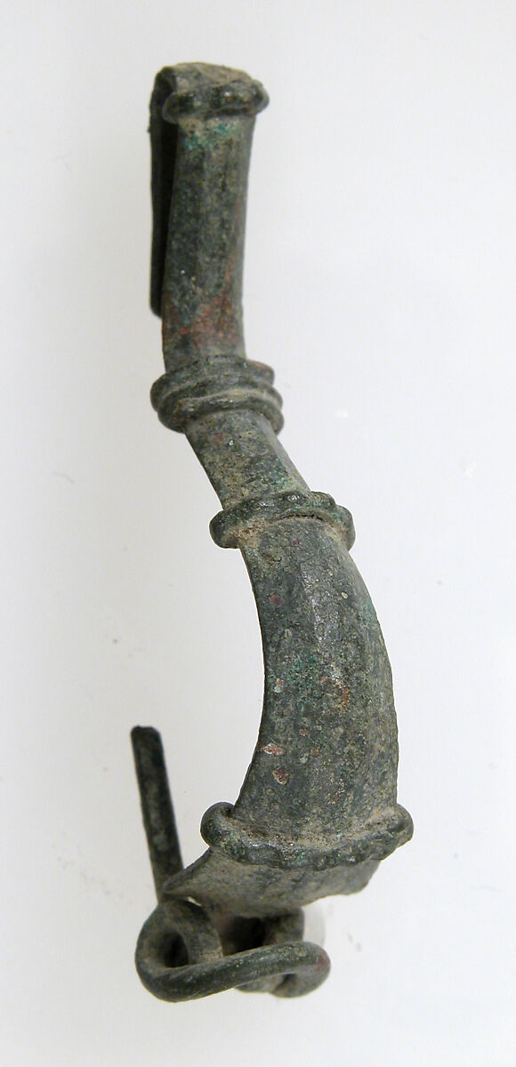 Bow Brooch, Copper alloy, Roman 