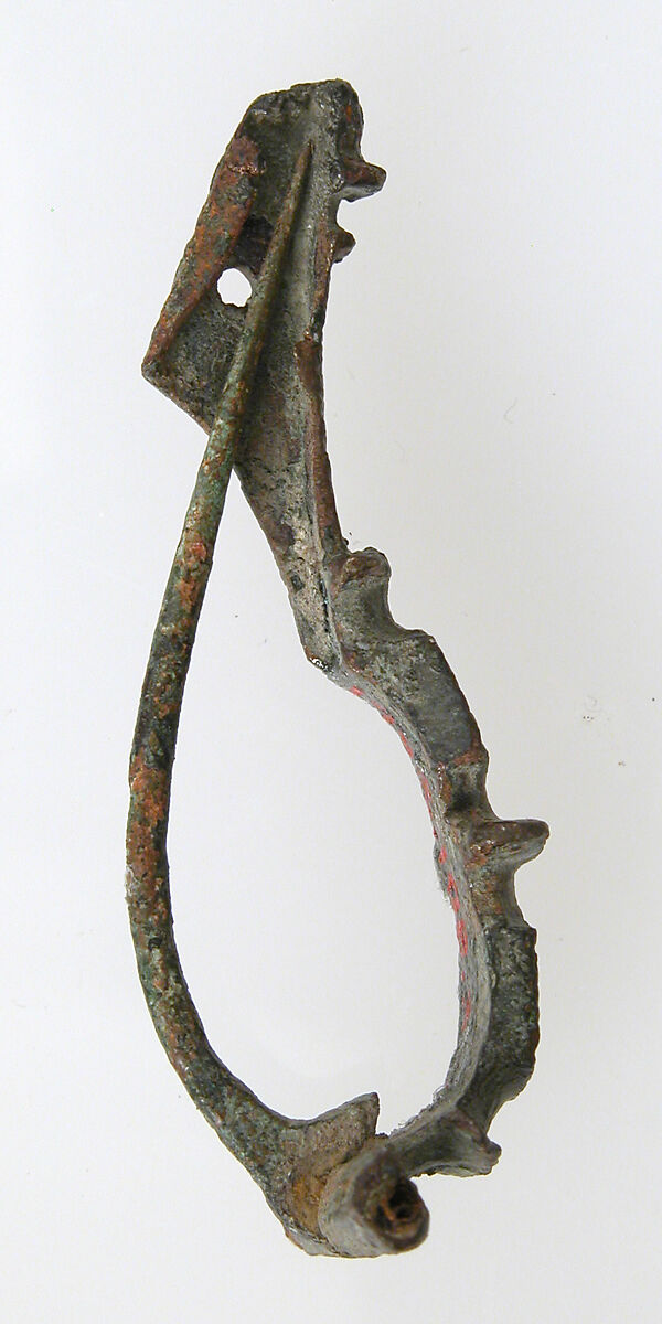 Bow Brooch, Copper alloy, Late Roman