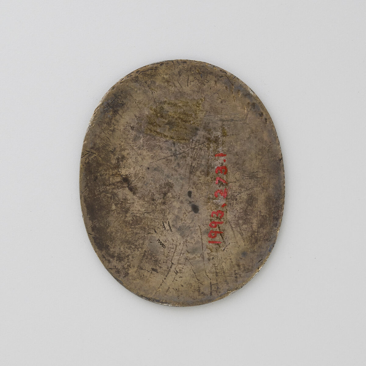 Enamel Plaque with the Annunciation, Silver with translucent and opaque enamels, South Netherlandish