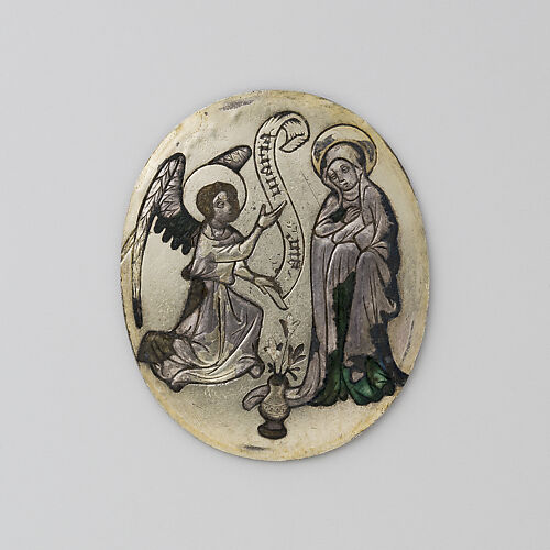 Enamel Plaque with the Annunciation