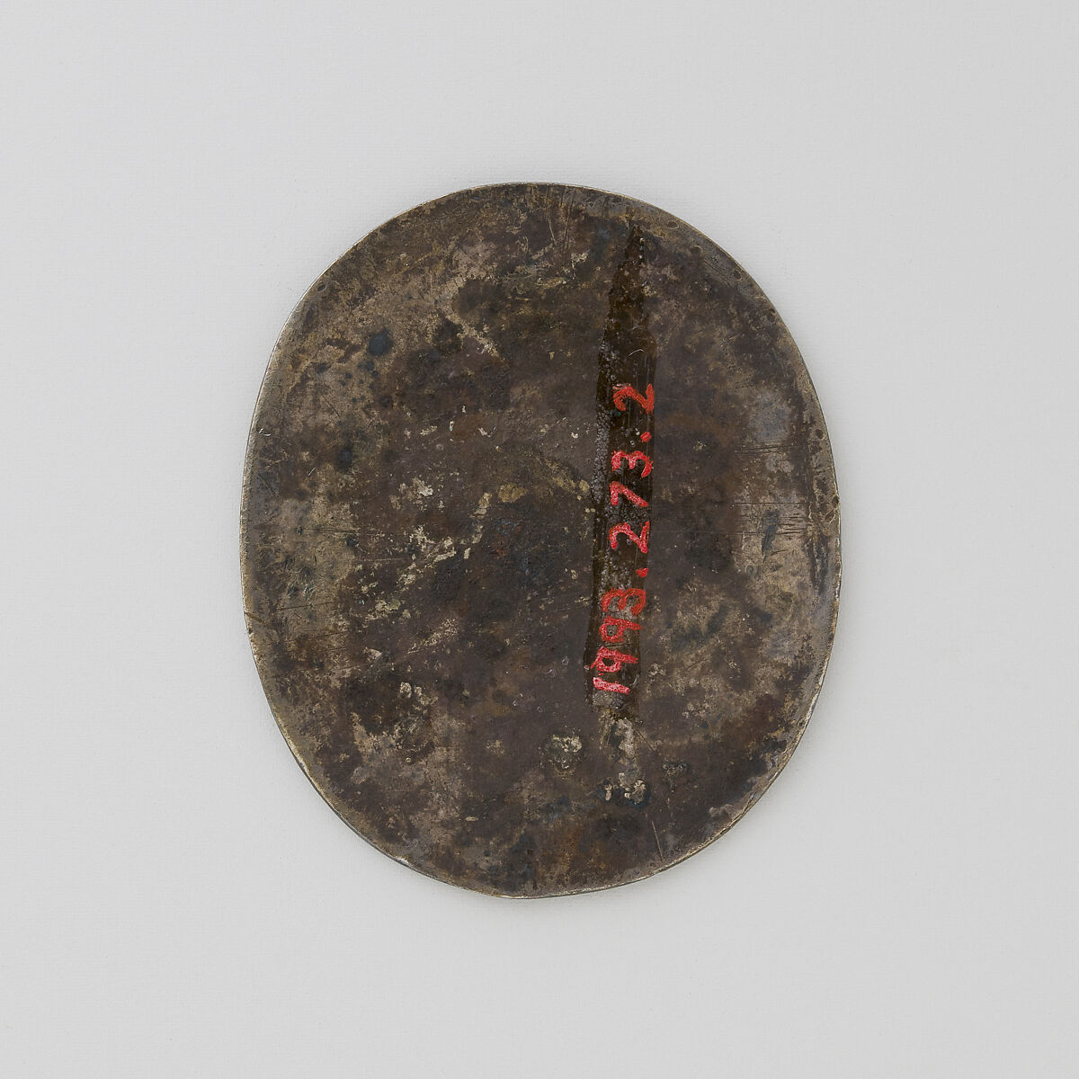 Enamel Plaque with the Crucifixion, Basse taille enamel, silver, South Netherlandish