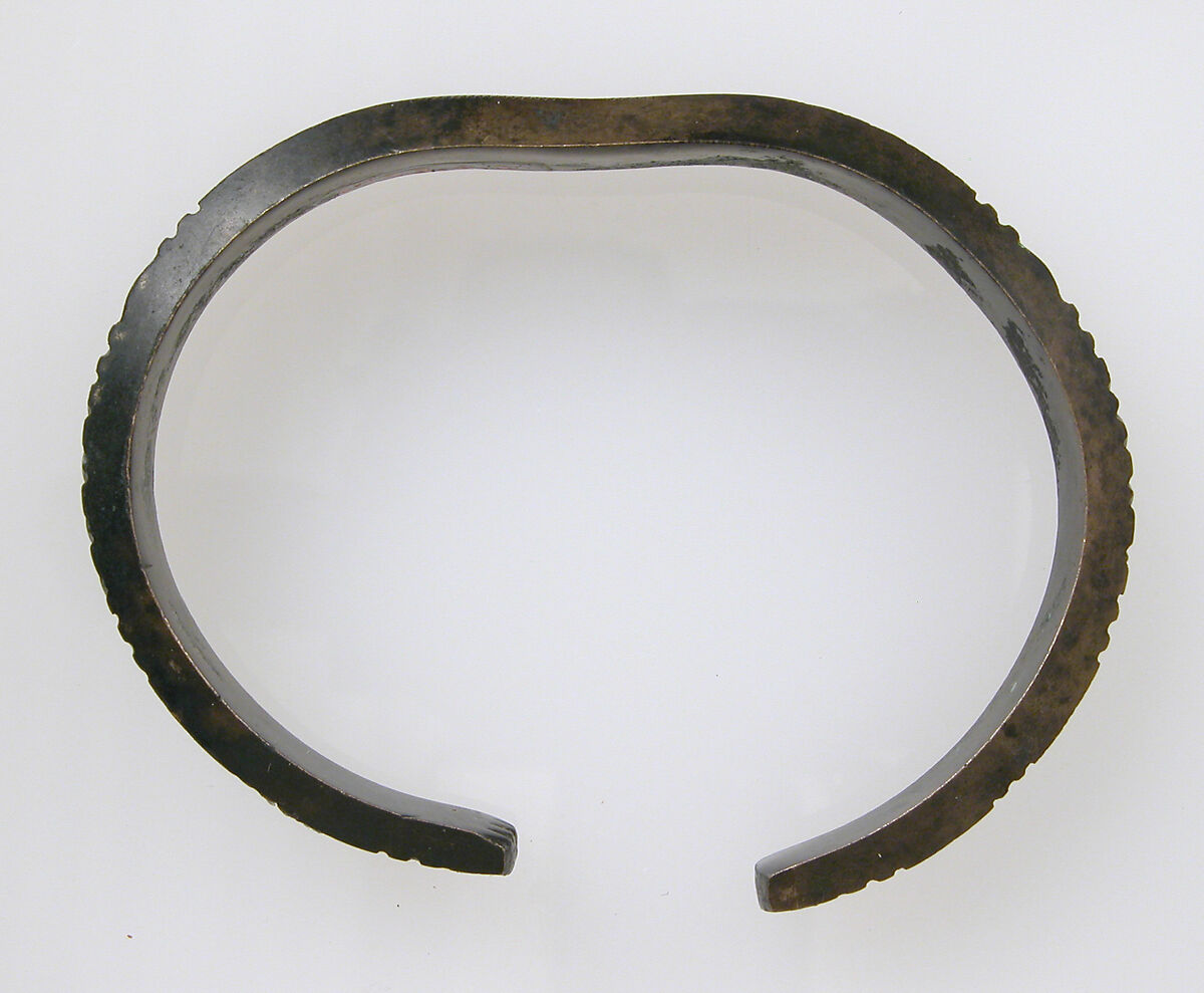 Bracelet, Copper alloy, Late Roman
