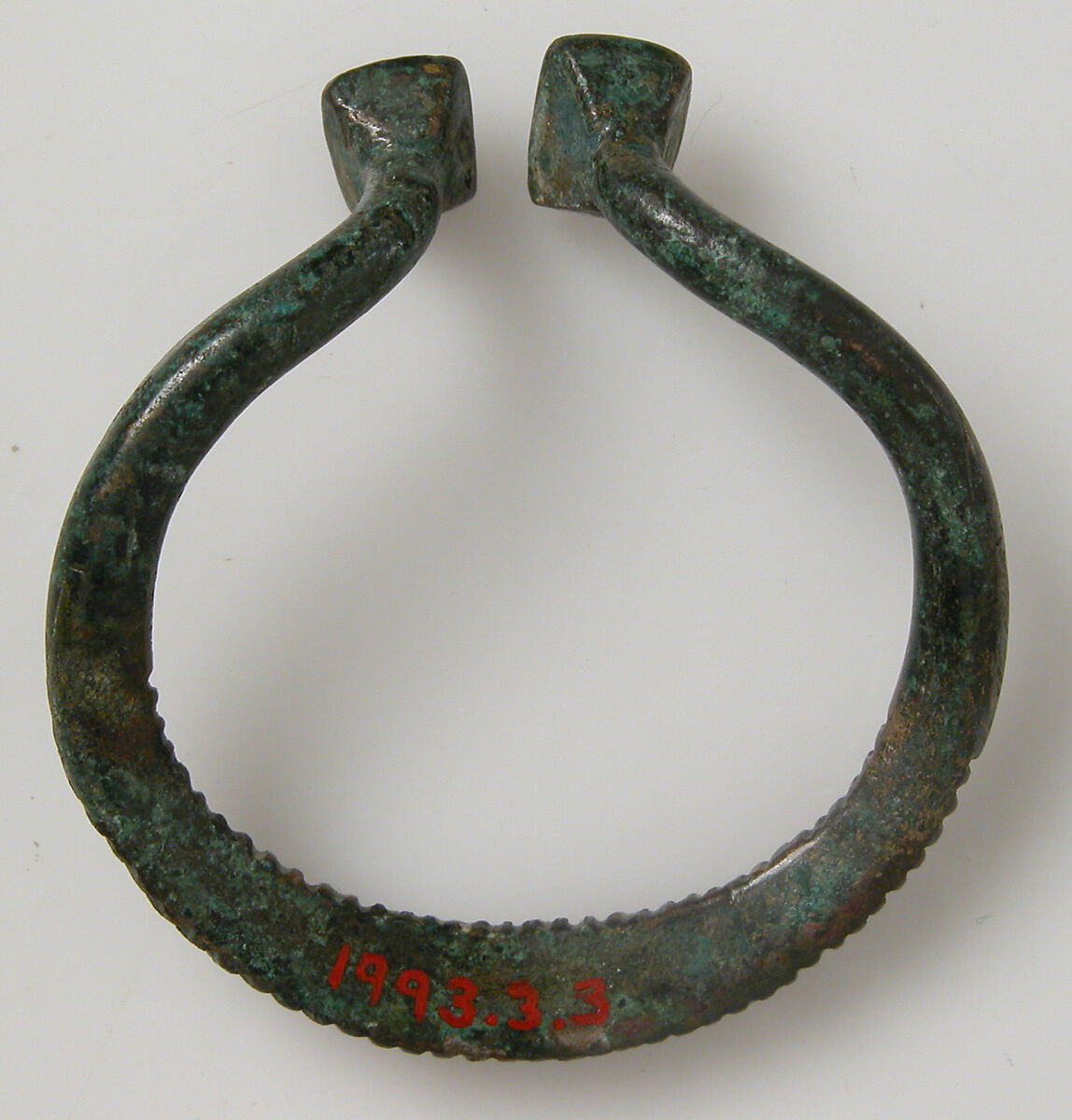 Ring from a Pennanular Brooch, Bronze, Anglo-Saxon