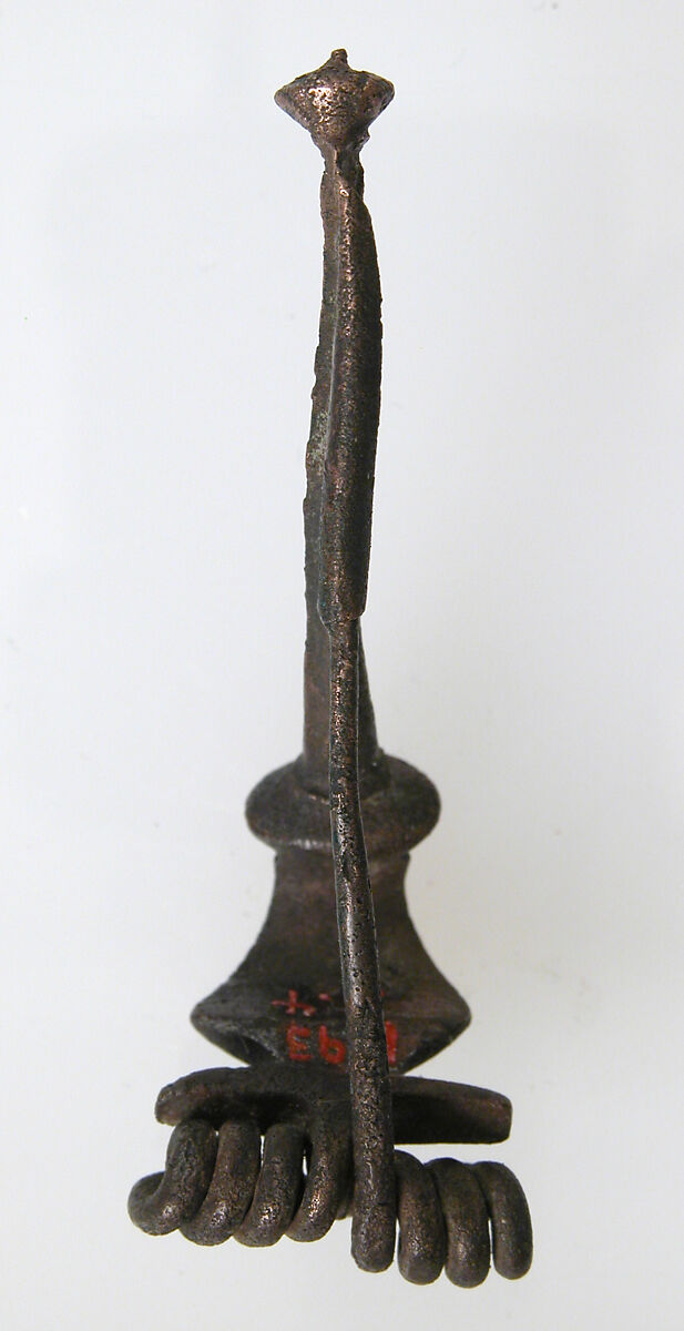 "Strongly Profiled" Brooch, Bronze, Roman