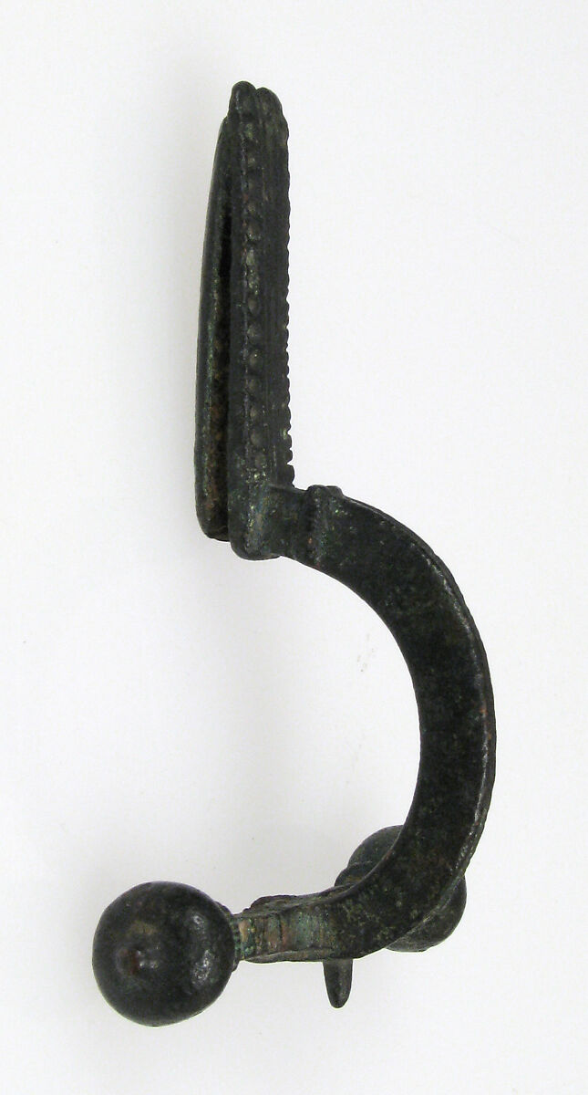 Crossbow Brooch, Copper alloy, Late Roman