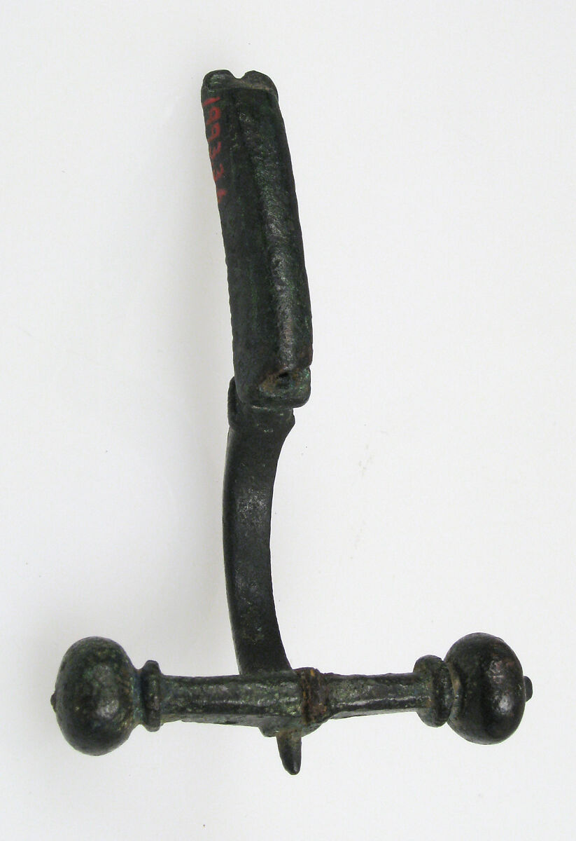 Crossbow Brooch, Copper alloy, Late Roman