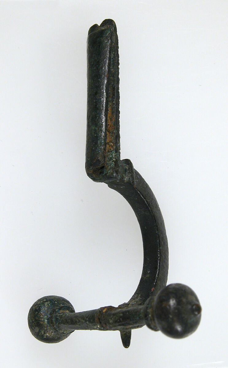 Crossbow Brooch, Copper alloy, Late Roman