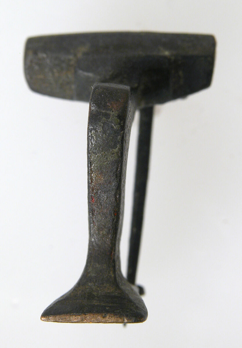 Knee Brooch, Copper alloy, Roman