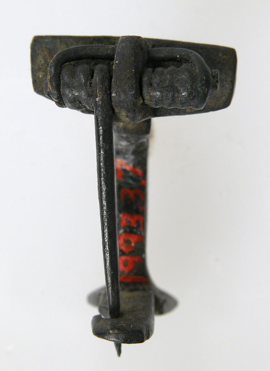 Knee Brooch, Copper alloy, Roman