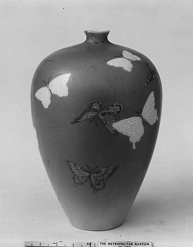 Vase with Butterflies


