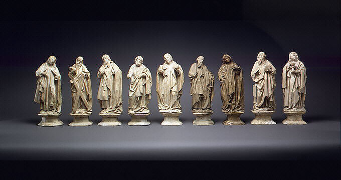 Saint James the Less, Alabaster, with traces of polychromy, Northeast French or South Netherlandish