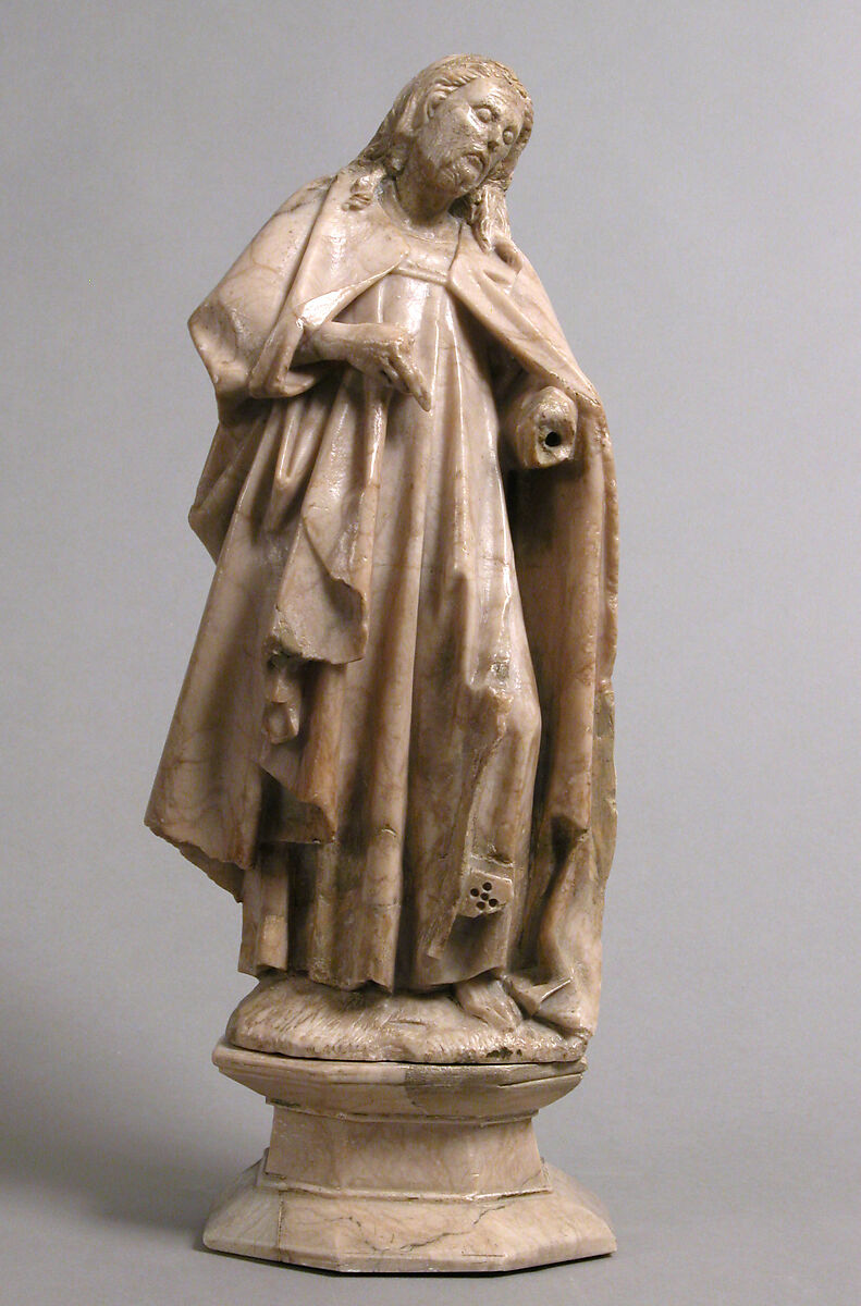 Saint James the Less, Alabaster, with traces of polychromy, Northeast French or South Netherlandish 