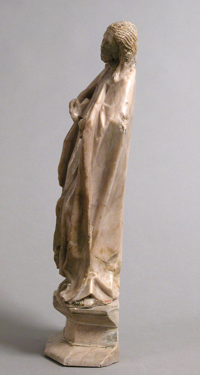 Saint James the Less, Alabaster, with traces of polychromy, Northeast French or South Netherlandish