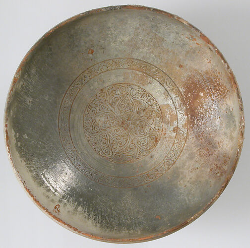 Bowl with Ornamented Rosette