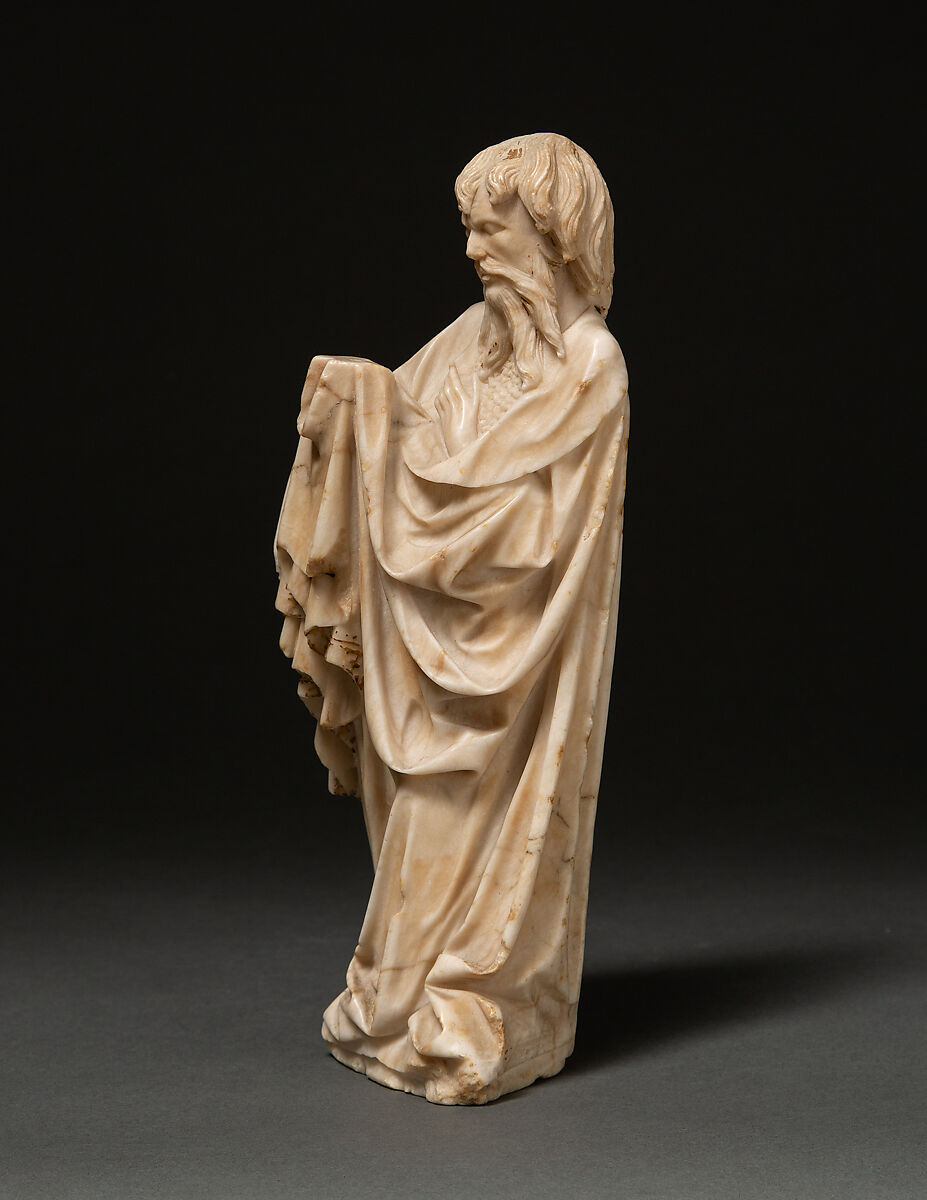 Saint John the Baptist, Alabaster, South Netherlandish or German