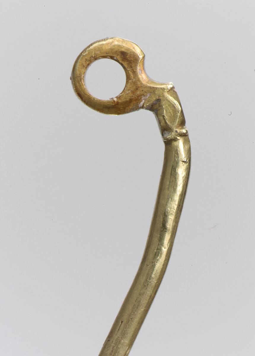 Crossbow Brooch, Gold, Late Roman or Byzantine
