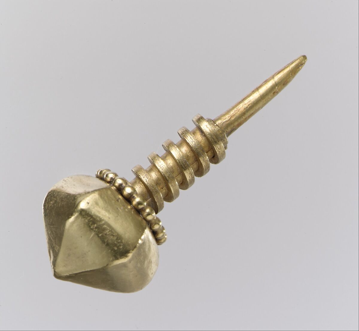 Crossbow Brooch, Gold, Late Roman or Byzantine