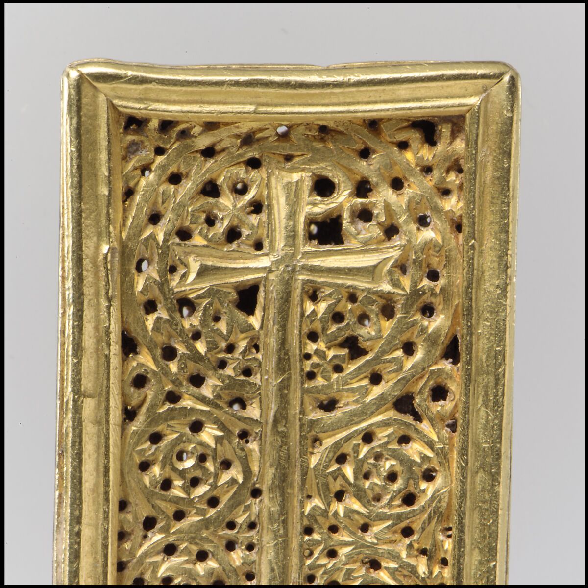 Crossbow Brooch, Gold, Late Roman or Byzantine