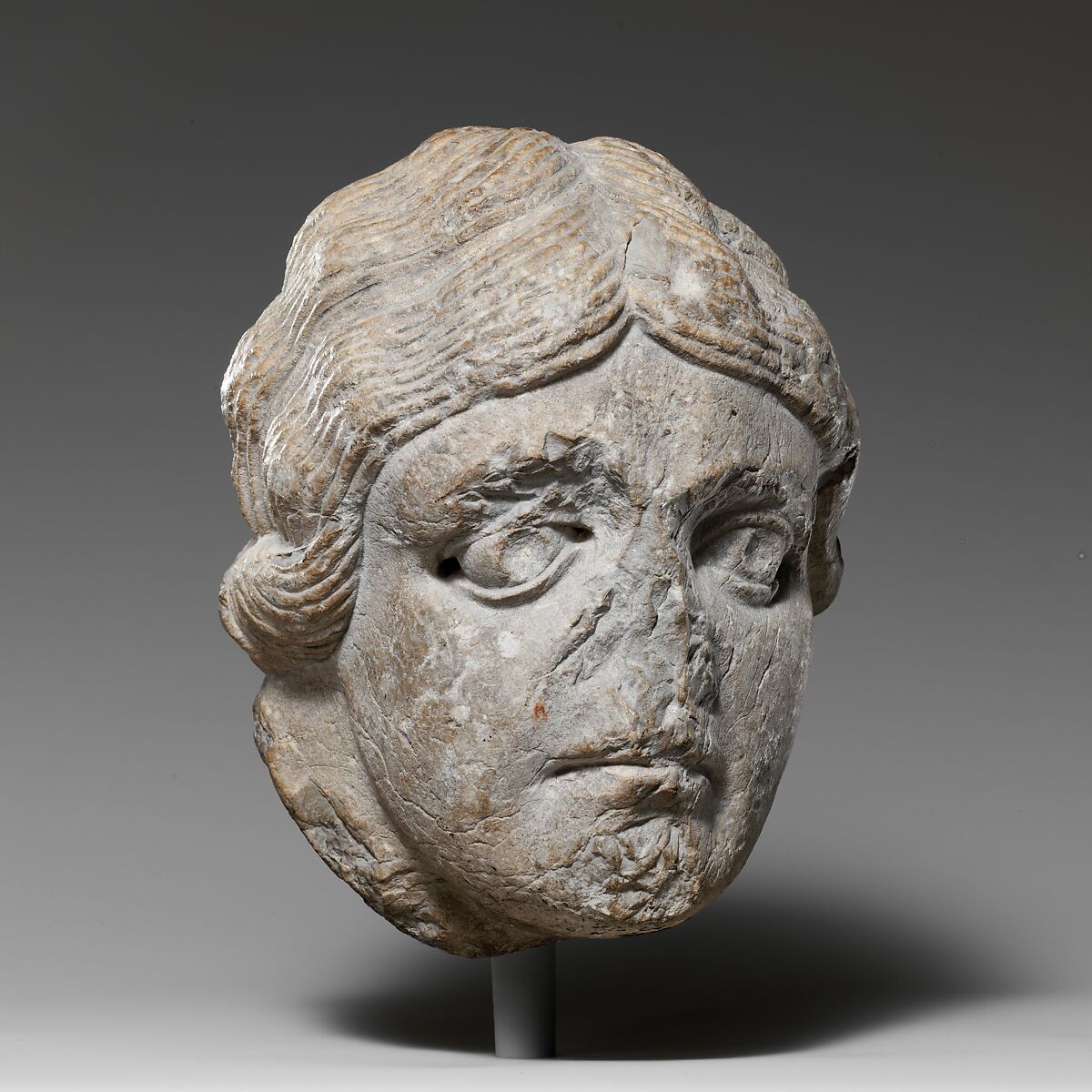 Head of a Youth, Limestone, French 