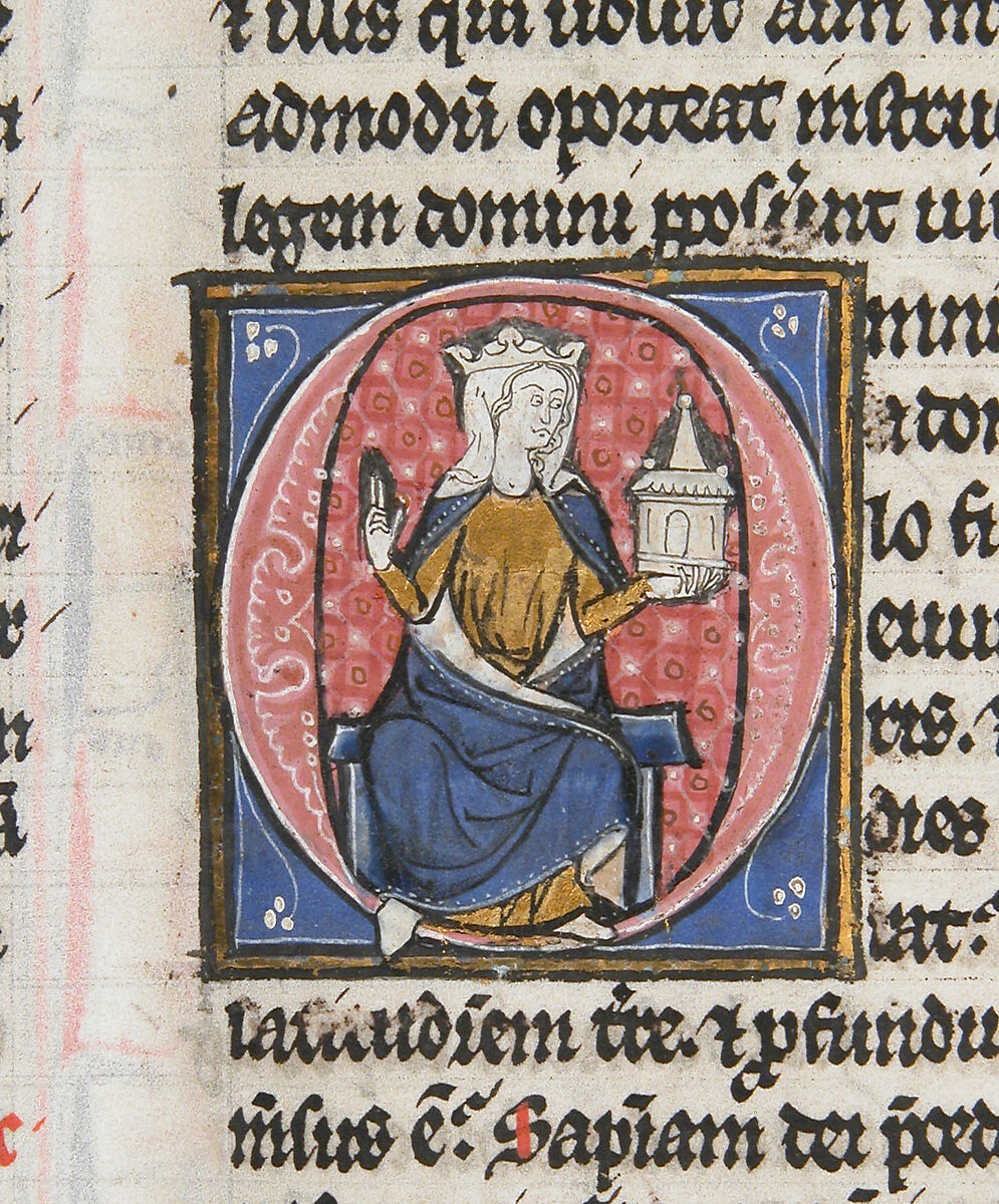 Bible, Tempera and gold on parchment; leather binding, French