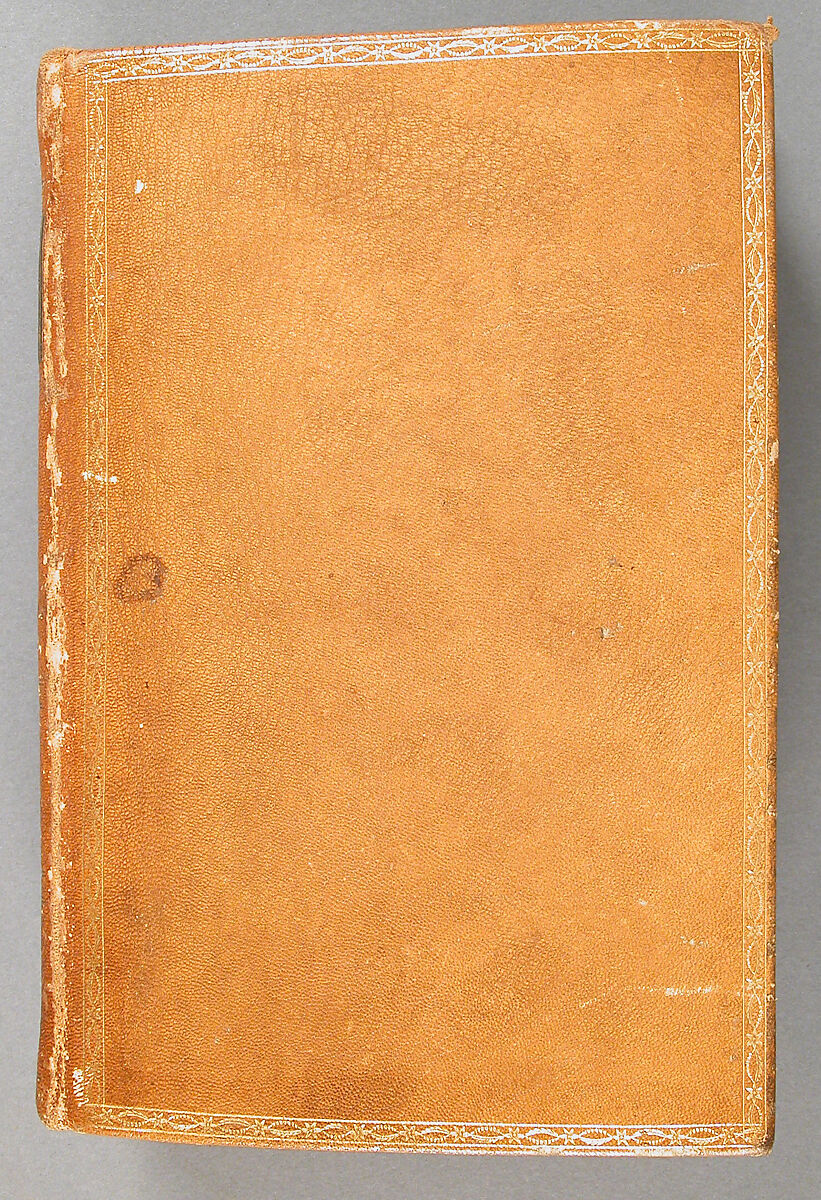 Bible, Tempera and gold on parchment; leather binding, French