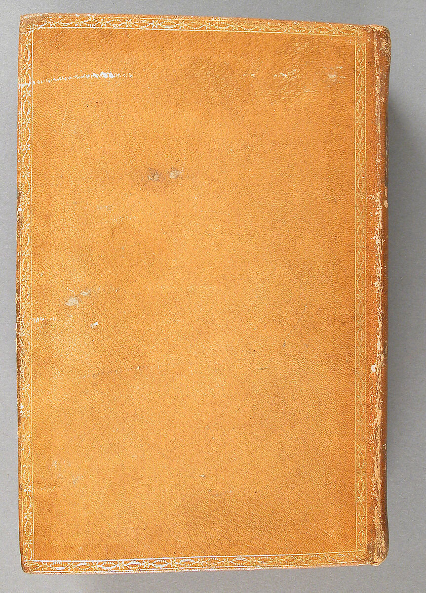 Bible, Tempera and gold on parchment; leather binding, French