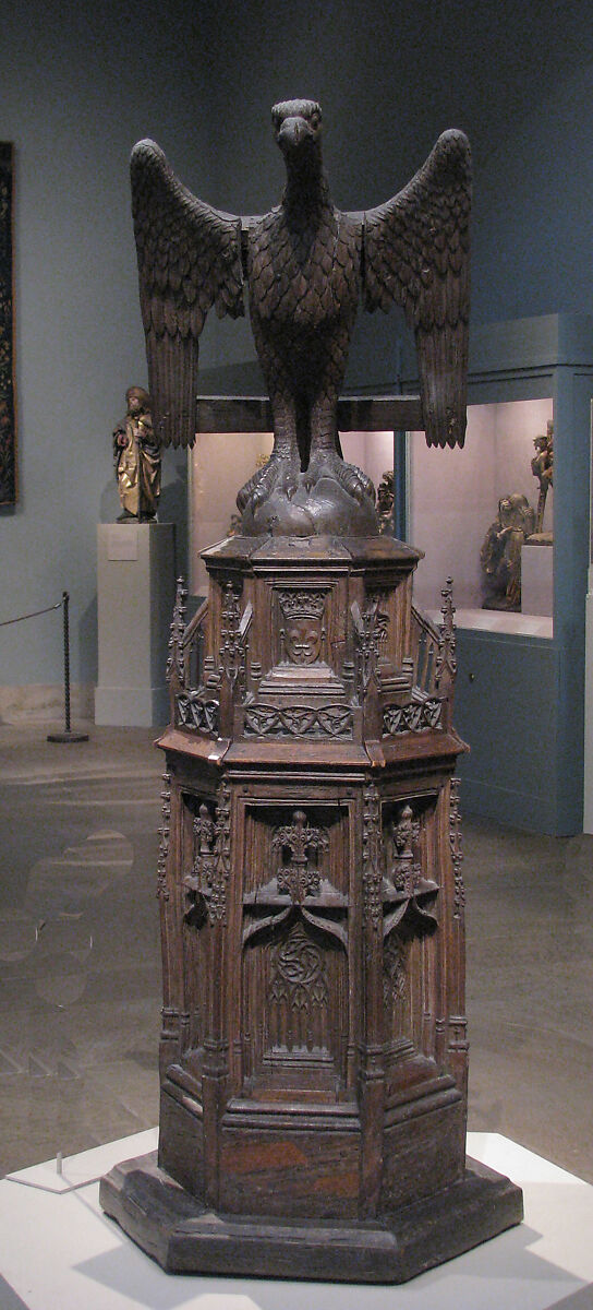 Lectern for Reading Scripture, Oak, French