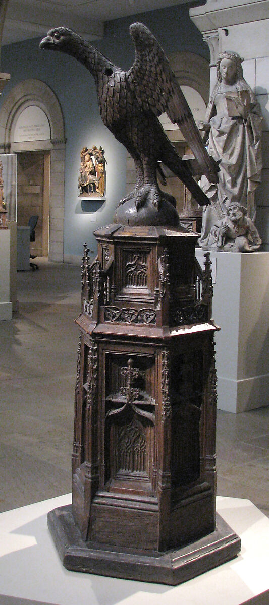 Lectern for Reading Scripture, Oak, French 