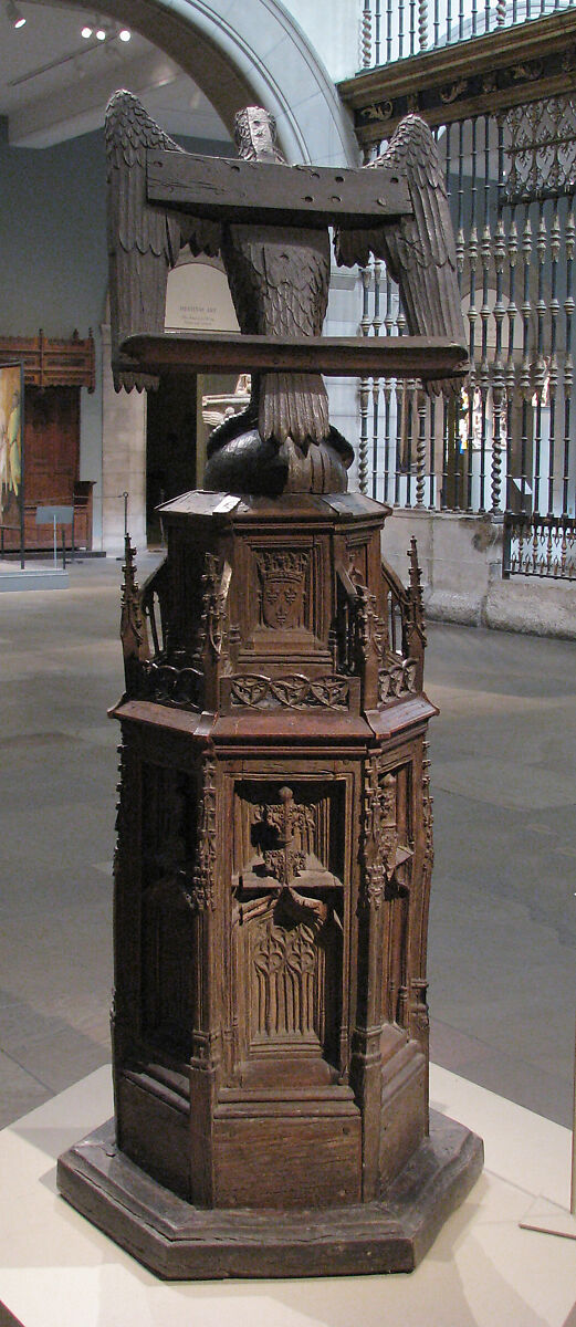 Lectern for Reading Scripture, Oak, French
